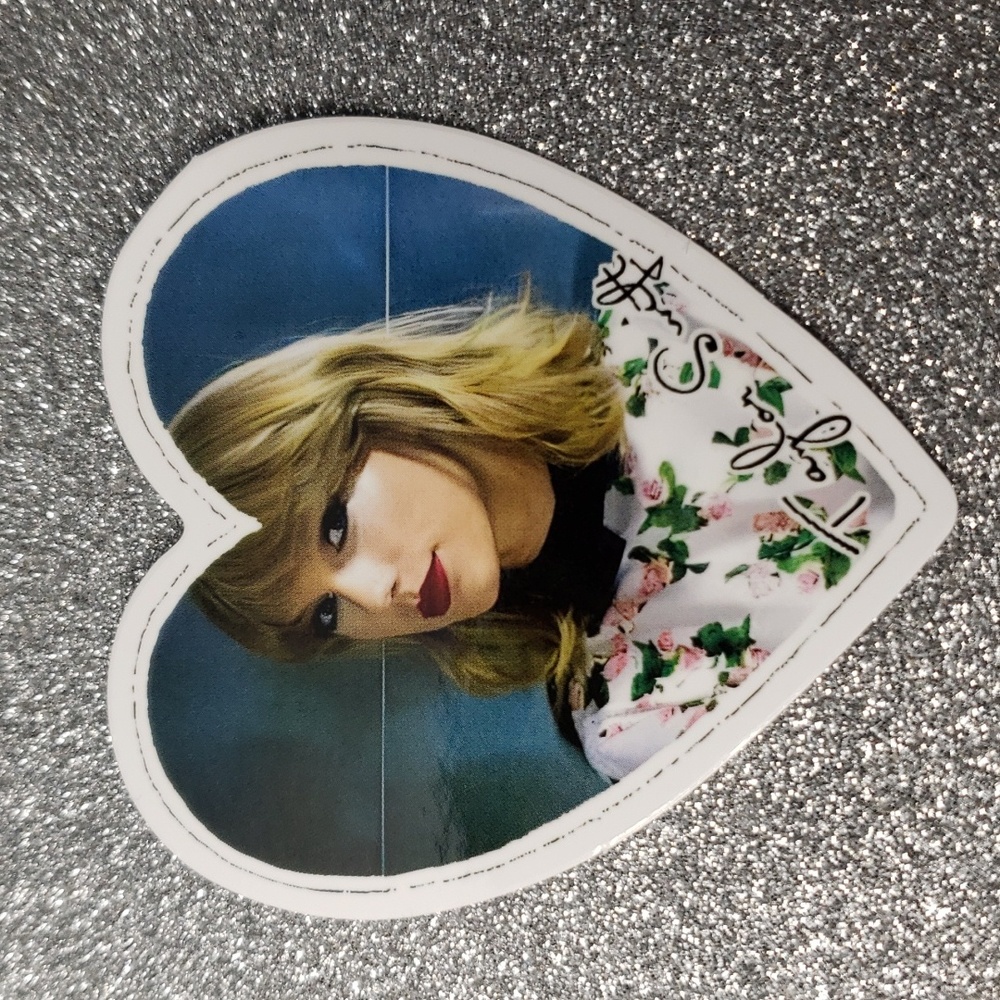 MUSIC Taylor Swift Waterproof Sticker heart